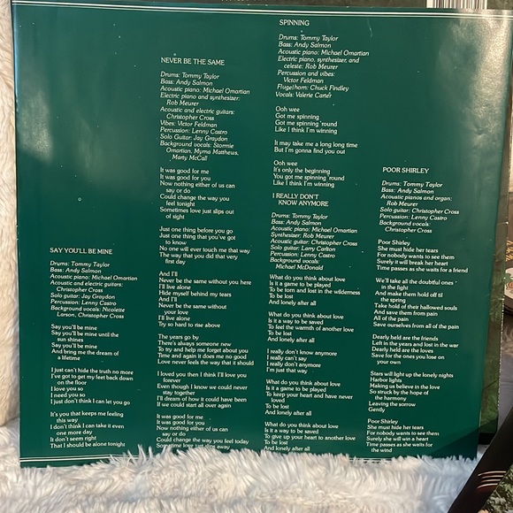 Christopher Cross (Record Album) self-titled debut Vinyl Record 1979 original - Picture 3 of 6